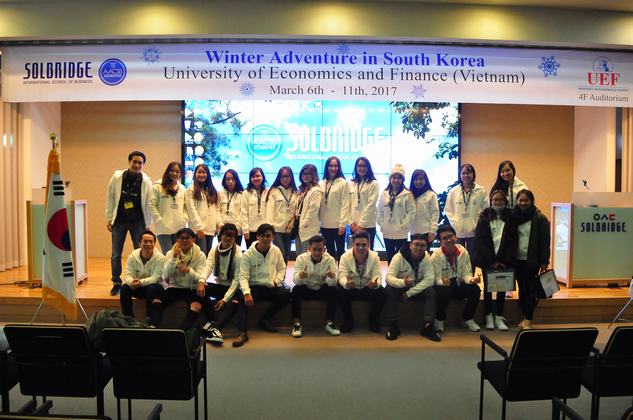 Hành trình học tập tại Hàn Quốc của sinh viên UEF trong ngày đầu tiên