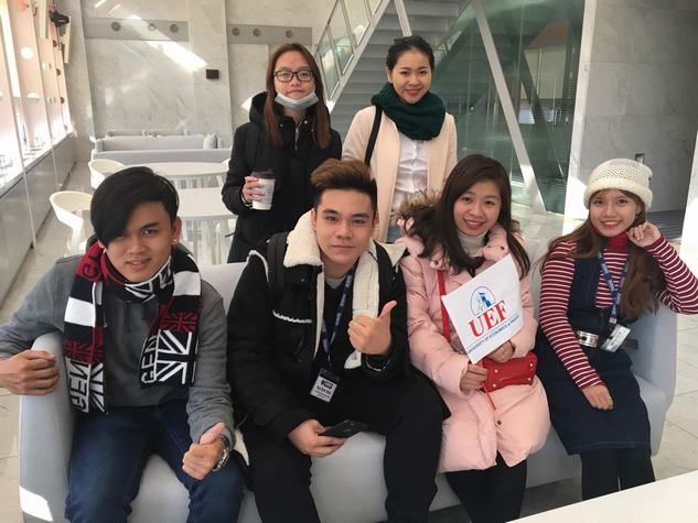 Hành trình học tập tại Hàn Quốc của sinh viên UEF trong ngày đầu tiên