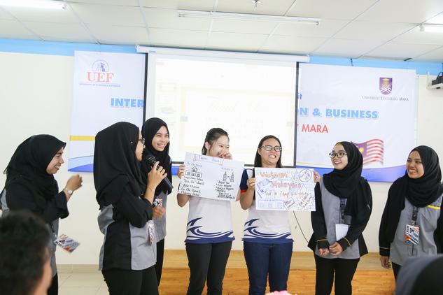 UEFers tiếp tục chào đón những người bạn quốc tế đến từ Malaysia